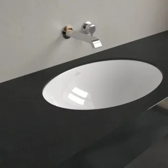 Villeroy & Boch Loop & Friends Раковина для установки под столешницу, внутренний размер 560 x 380 x 175 mm, Альпийский белый, с переливом 4A550001