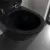 Villeroy & Boch Antao Унитаз с открытым смывным краем, настенный, смыв TwistFlush, Pure Black CeramicPlus, без сиденья 4674T0R7