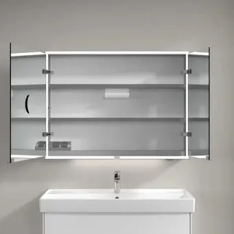 Villeroy & Boch My View Now Настенный зеркальный шкаф, с подсветкой, 1000 x 750 x 168 mm A4551000
