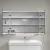 Villeroy & Boch My View Now Настенный зеркальный шкаф, с подсветкой, 1000 x 750 x 168 mm A4551000