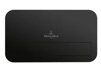 Villeroy & Boch Kлавиша смыва Viconnect 200S, Смыв с 2 объемами, Черная Матовая 922490AN