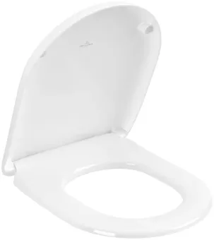 Villeroy & Boch Antao Сиденье с крышкой для унитаза, с функцией автоматического опускания (SoftClosing), со снимаемым сиденьем (QuickRelease), Альпийский белый 8M67S1R1