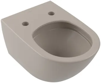 Villeroy & Boch Antao Унитаз с открытым смывным краем, настенный, смыв TwistFlush, Almond (Светло бежевый) CeramicPlus, без сиденья 4674T0AM 