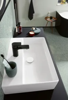 Villeroy & Boch  Memento 2.0 Pаковина, 600 x 420 x 135 mm, Альпийский белый CeramicPlus, без перелива 4A226LR1