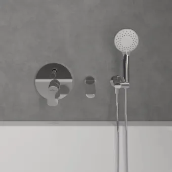 Villeroy & Boch O.novo Однорычажный смеситель скрытого монтажа для ванны TVS10435300061